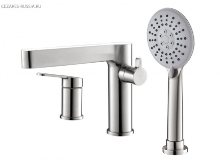 Смеситель на борт ванны BelBagno ANCONA ANCONA-BVD3-CRM, хром